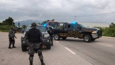 Los operativos del Ejército y la policía interrumpen la calma en el turístico Puerto Vallarta.