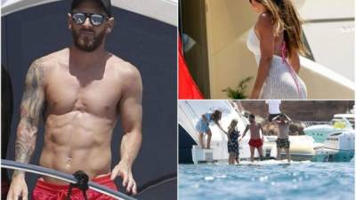 Luego del fracaso con Argentina en el Mundial de Rusia al ser eliminados en octavos de final, Lionel Messi ha decidido olvidarse del trago amargo y se encuentra disfrutando de sus vacaciones al lado de su esposa Antonella Roccuzzo. En las últimas horas se han revelado imágenes del crack del Barcelona. Fotos Lecturas.com, GTRES y Twitter.