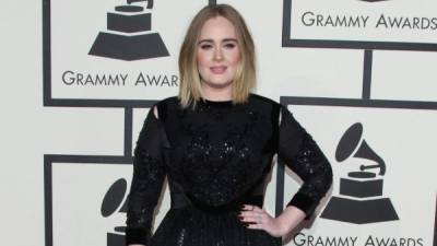 La cantante Adele.