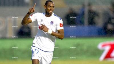 Jerry Bengtson fue la figura del partido del Olimpia ante Honduras Progreso.