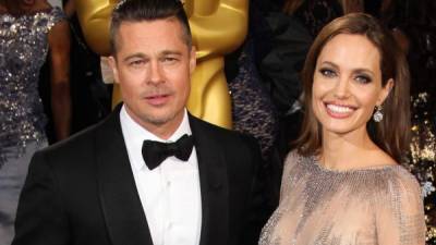 Brad Pitt y Angelina Jolie.