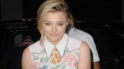 La actriz Chloë Moretz.