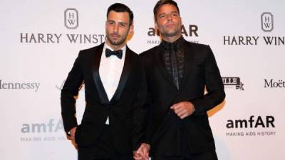Ricky Martin y su futuro esposo Jwan Yosef.