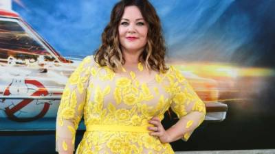 Melissa McCarthy en la premier de 'Cazafantasmas'.