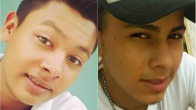 Jonathan Argueta y Maynor Javier Monge.