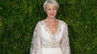 La actriz Helen Mirren.