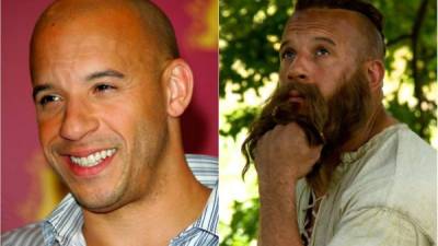 Vin Diesel, luce barba y pelo corto en su último rodaje.