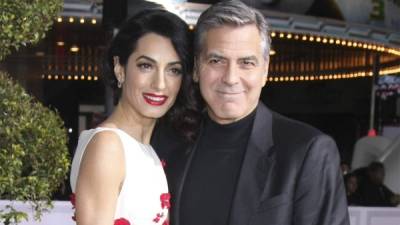 Amal y George Clooney.