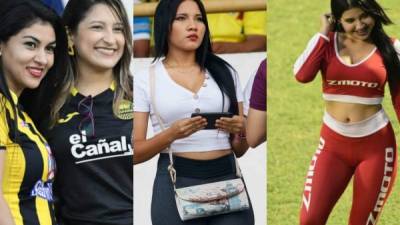 Bellas mujeres adornaron los duelos de repechaje entre Motagua vs Platense y Real España vs UPN. Conocé a las hermosas chicas que han llegado a los partidos.