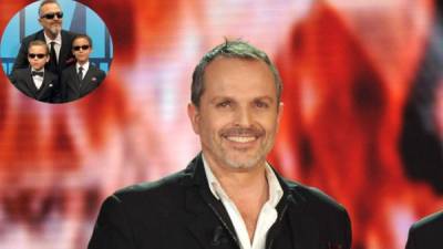 El cantante español Miguel Bosé.