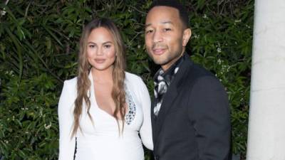 Chrissy Teigen y John Legend.