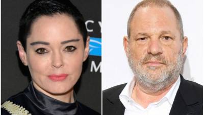 Rose McGowan acusó a Harvey Weinstein de violación.// Fotos archivos.