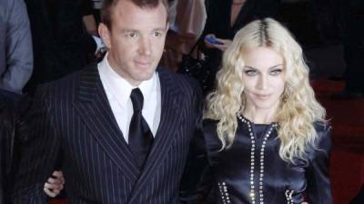 Guy Ritchie y la cantante Madonna.