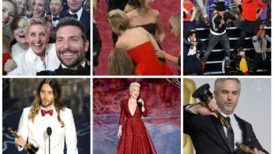 Los mejores momentos de los Oscar 2014.