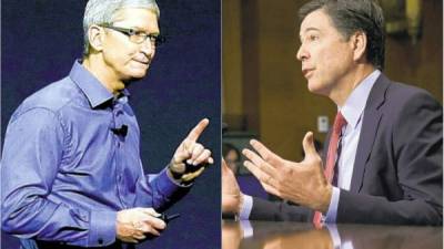 En la disputa por la encriptación, Tim Cook y James Comey juegan sus cartas basándose en principios personales.