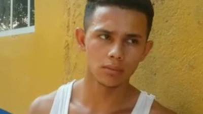Roger Alexander Rodríguez (20) supuestamente violó a una anciana en Choluteca.