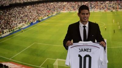 James Rodrìguez es el segundo fichaje del Real Madrid para la temporada 2014/2015.