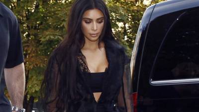 La socialité y estrella de televisión Kim Kardashian.