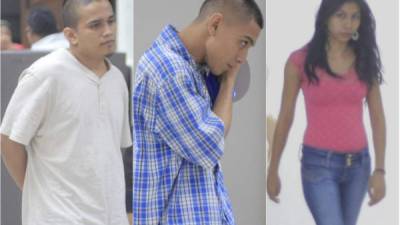 A Carlos Leonel Alvarado Máquez, Francisco Orlando Jiménez Membreño y Jennifer Jazmín Perdomo se les sigue proceso penal por extorsión continuada.