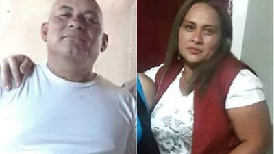 Los cuerpos de Nelson García y Sandra Mendoza estaban a un lado de la carretera de Guasculile y fueron reportados por vecinos de la aldea cuando salían rumbo a sus trabajos.