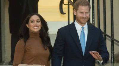 Meghan Markle y el príncipe Harry.