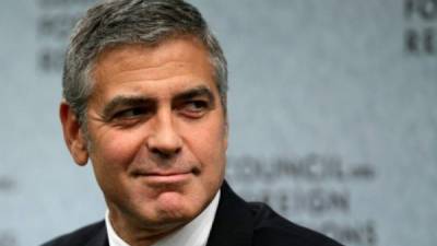 El cotizado actor George Clooney.
