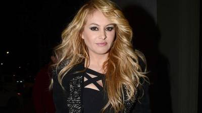 La cantante mexicana Paulina Rubio.