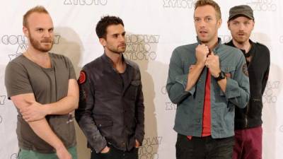La banda Coldplay
