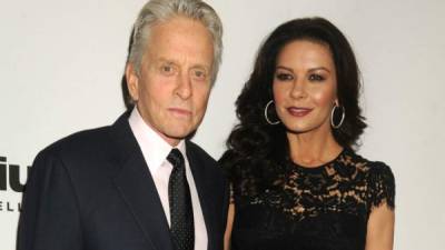 Michael Douglas y Catherine Zeta Jones.