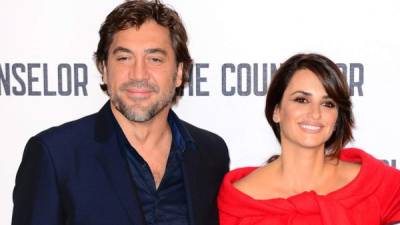 La actores españoles Javier Bardem y Penélope Cruz.