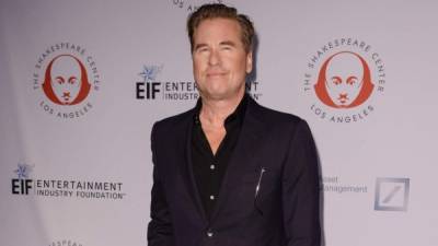 Red carpet for the The Shakespeare Center of Los Angeles (SCLA) as they present their 23rd Annual Simply Shakespeare benefit held at The Broad Stage in Santa Monica, California.<P>Pictured: Val Kilmer<P><B>Ref: SPL620020 250913 </B><BR/>Picture by: Cliffe Fraser / Splash News<BR/></P><P><B>Splash News and Pictures</B><BR/>Los Angeles: 310-821-2666<BR/>New York: 212-619-2666<BR/>London: 870-934-2666<BR/>photodesk@splashnews.com<BR/></P>