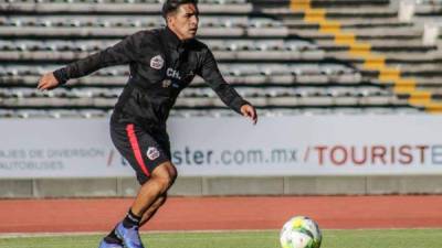 21 apariciones ha tenido Michaell Chirinos con el Lobos Buap, en todas lo ha hecho como titular. Ha marcado cuatro goles. Foto Facebook Lobos Buap.