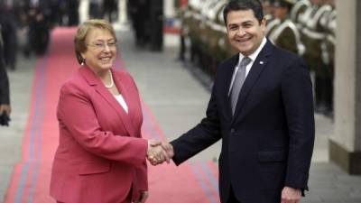 La presidenta de Chile se reunirá en Honduras con Juan Orlando Hernández el 23 de agosto.