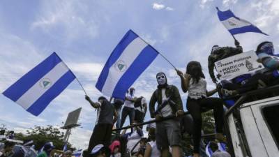 Las protestas en Nicaragua comenzaron el 18 de abril contra una reforma a la seguridad social. AFP