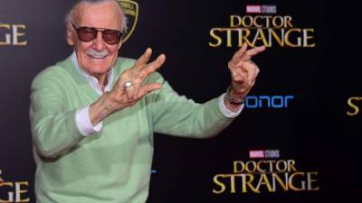 Stan Lee, autor de cómics. AFP