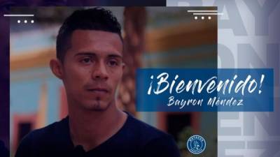 Bayron Méndez es nuevo jugador del Motagua.
