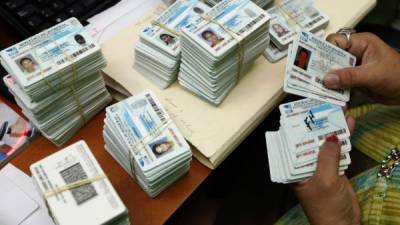 Existen cuatro millones de tarjetas de identidad vencidas, según las autoridades.