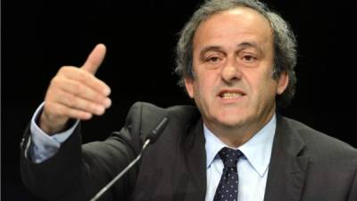 Michel Platini dice que su prioridad es desarrollar el balompié mundial.