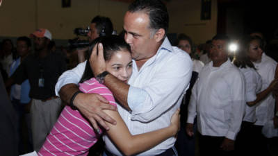 El candidato del Partido Nacional de Honduras a la alcaldía de San Pedro Sula, Armando Calidonio.