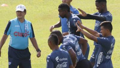 Jorge Luis Pinto y la plantilla de jugadores han estado entrenando durante toda la semana.