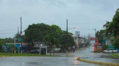 En el Valle de Sula se esperan fuertes lluvias.