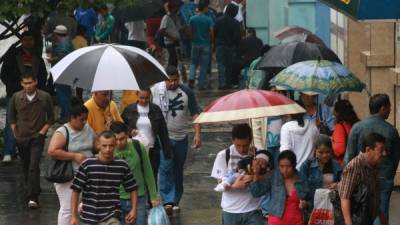 Las lluvias en el Distrito Central provocaron la crecida de varios ríos y quebradas.