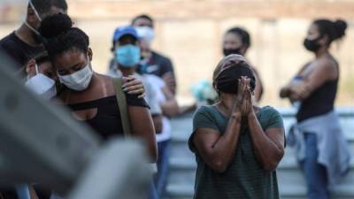 Los dos estados brasileños más golpeados por la pandemia son Sao Paulo y Río de Janeiro. Foto: AFP