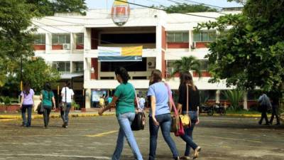 Las clases se han interrumpido por dos días consecutivos en la Unah-VS. Foto de archivo.