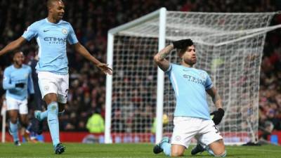 Nicolás Otamendi se encargó de sentenciar el partido a favor del Manchester City al minuto 54.