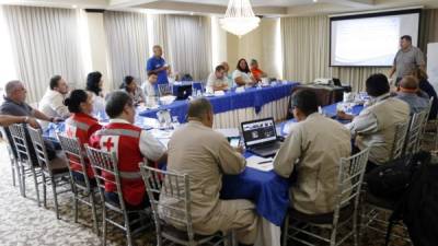 Los representantes de instituciones de emergencia analizaron las estrategias del plan.