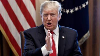 Trump reafirmó que 'todas las opciones', incluyendo la militar, están sobre la mesa con Venezuela./EFE.