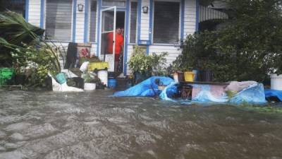 Las fuertes lluvias han inundado las calles de la Florida en Estados Unidos.