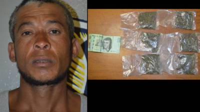 Un hondureña Marvin Antonio Posadas Rodríguez fue sorprendido con varias dosis de mariguana por agentes de la Secretaría de Seguridad Pública
