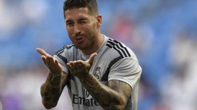 Sergio Ramos es de los líderes en el vestuario del Real Madrid. FOTO AFP-GABRIEL BOUYS